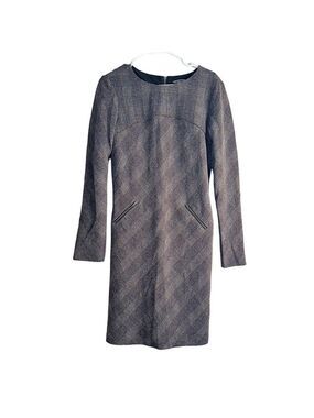 PERUVIAN CONNECTION Wool Long Sleeve Dress